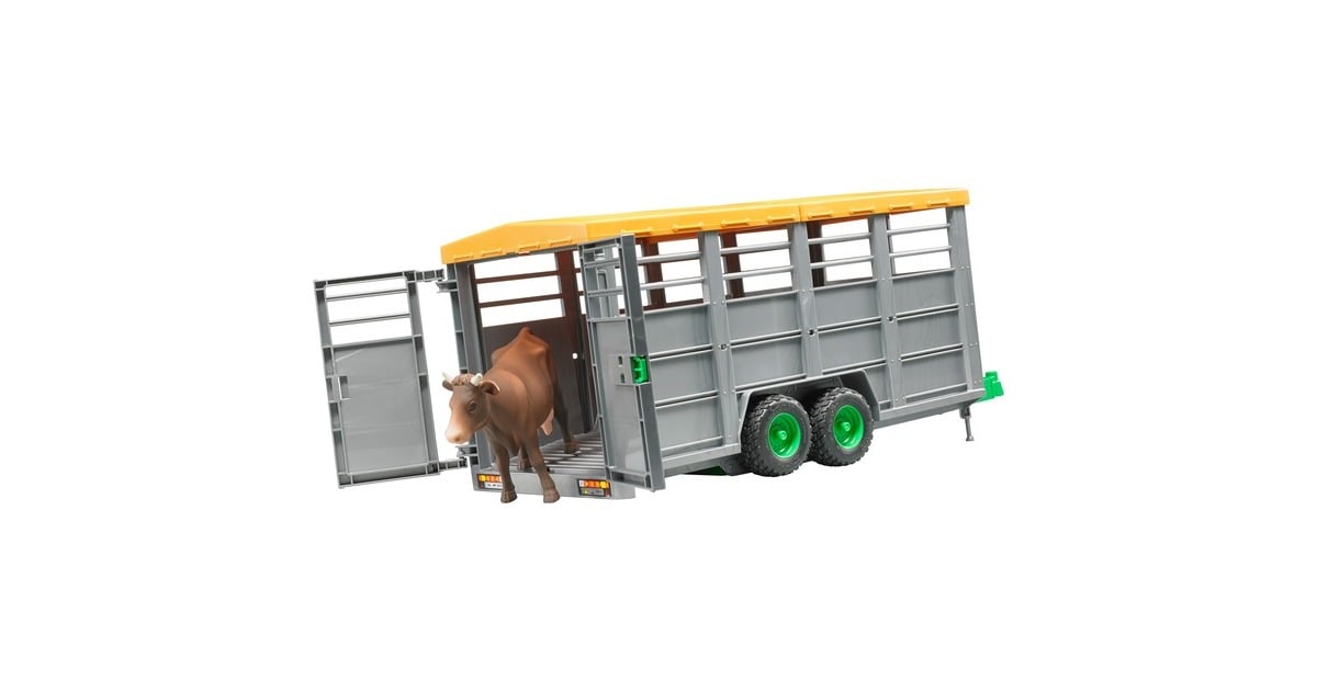 bruderVeewagen met koe Modelvoertuig  (02227)