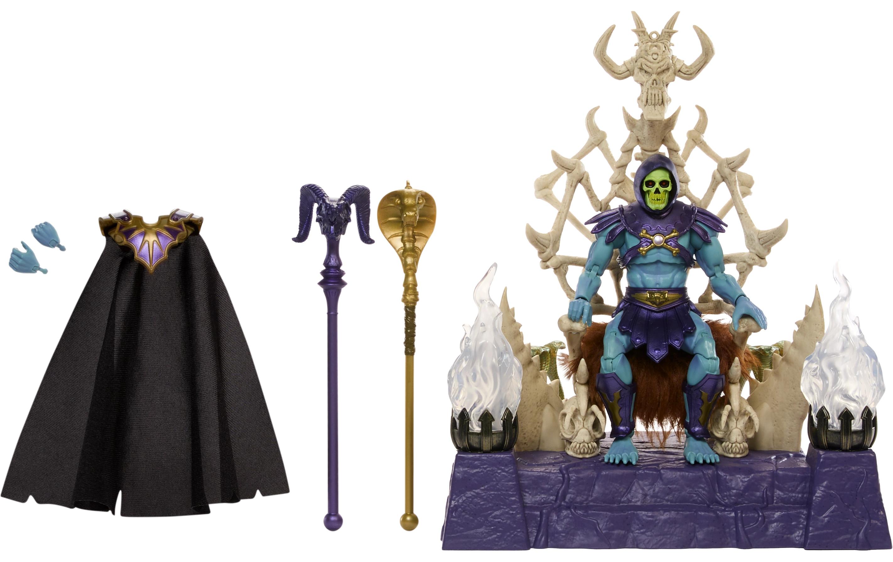 Masters of the Universe Skeletor und Throne 18 cmSkeletor-Figur als Set