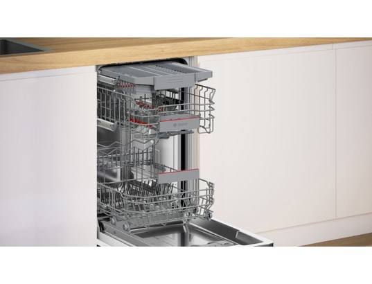 BOSCH - Lave vaisselle tout integrable 45 cm SPV4EMX17E, Série 4, Efficient Dry