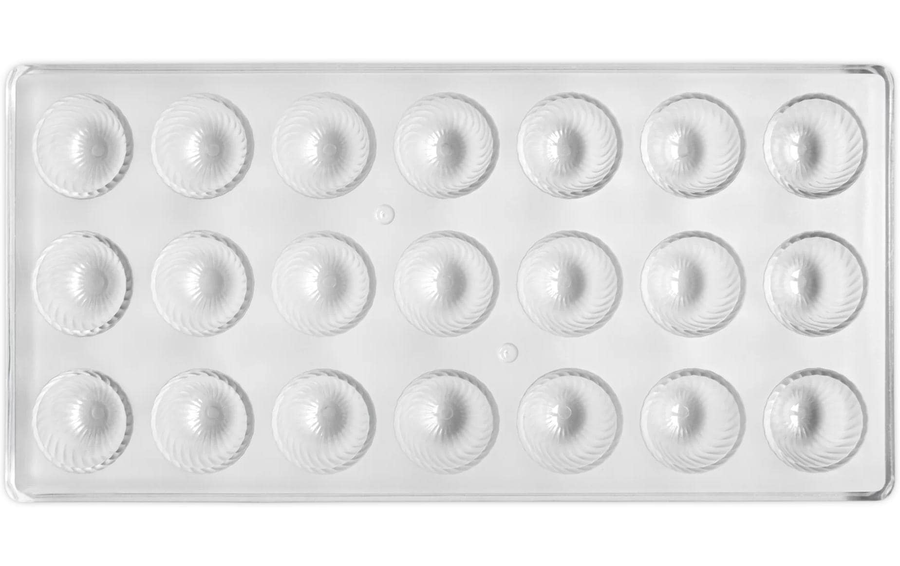 Pralinenform Kuppel 13.5 x 27.5 cmGiessform für Pralinen