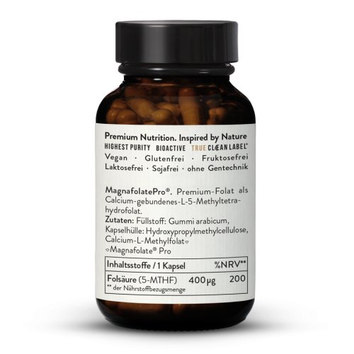 Sunday Natural Products  Magnafolate ®Pro (Folat)400µg