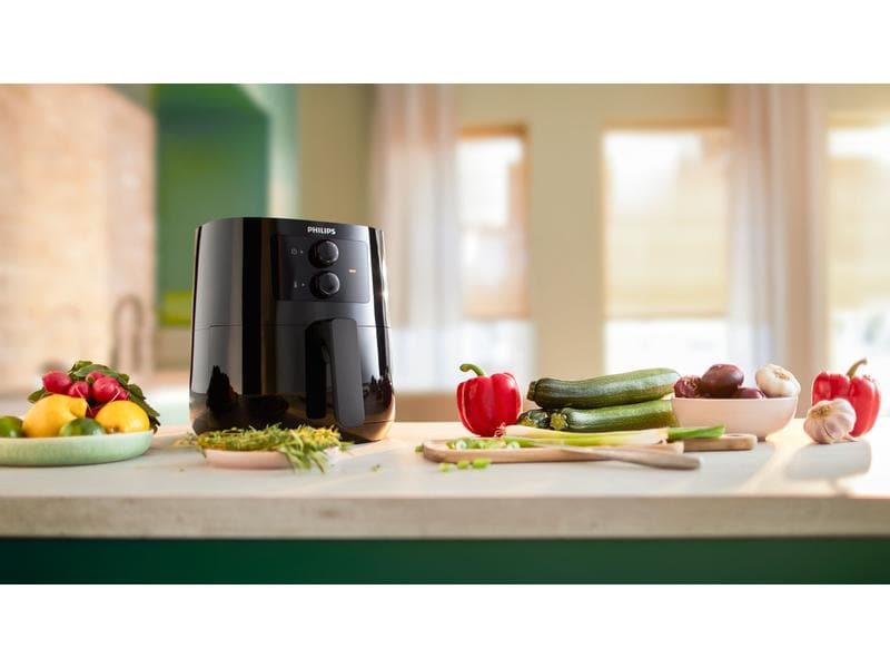 Philips Heissluft-Fritteuse Essential Airfryer HD9200/91 0. Vielseitige Fritteuse mit Rapid Air Heisslufttechnologie