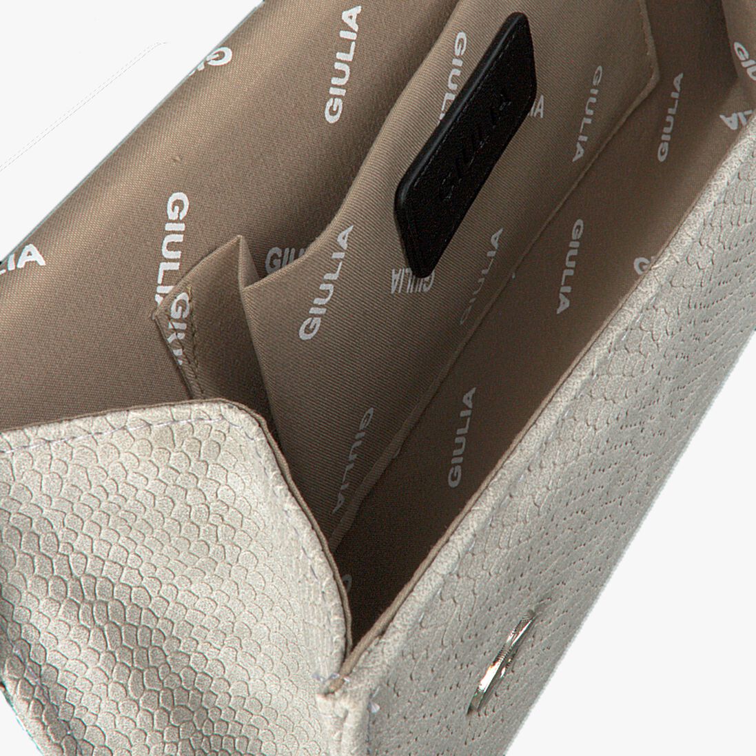 GIULIA grijze giulia clutch g.handbag