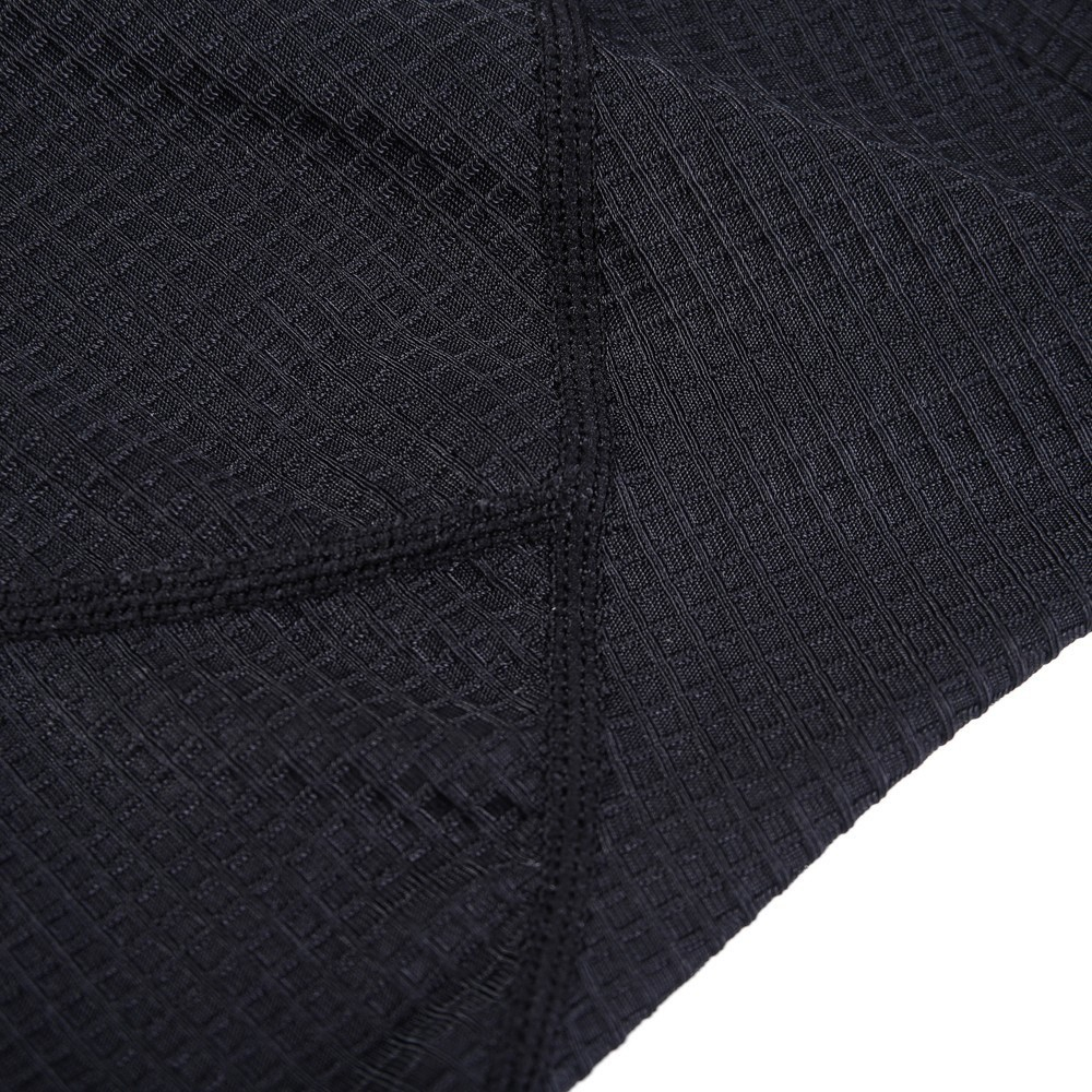 (Gr. L) Gepolsterte Herren Fahrrad Radhose Gel Polster (Taille 72cm) - Schwarz