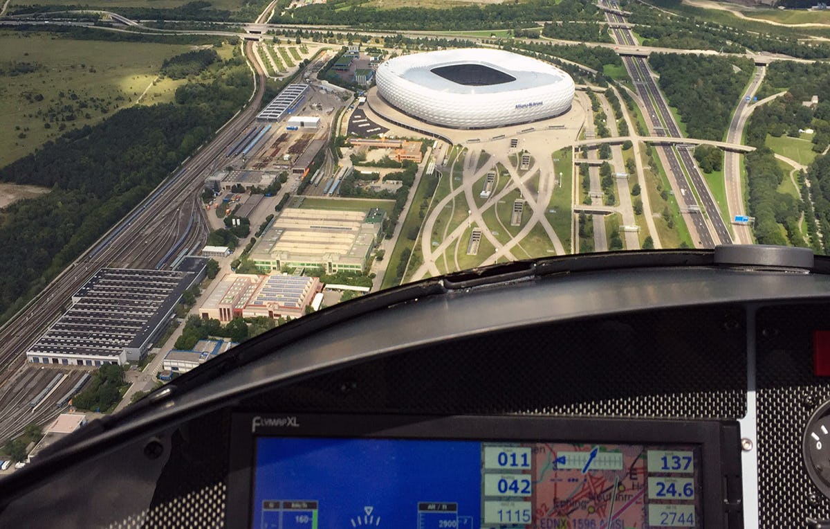 Tragschrauber Rundflug München