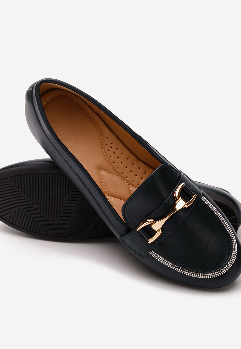 Loafers femme marine Lebira