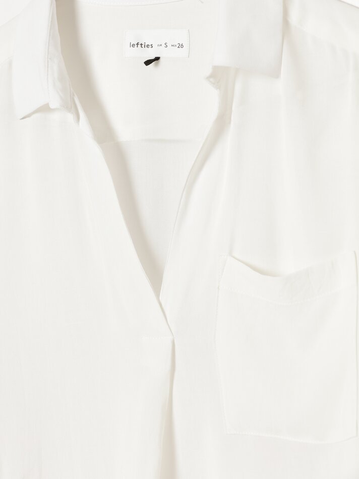 Camisa fluida de padeiro - Crua