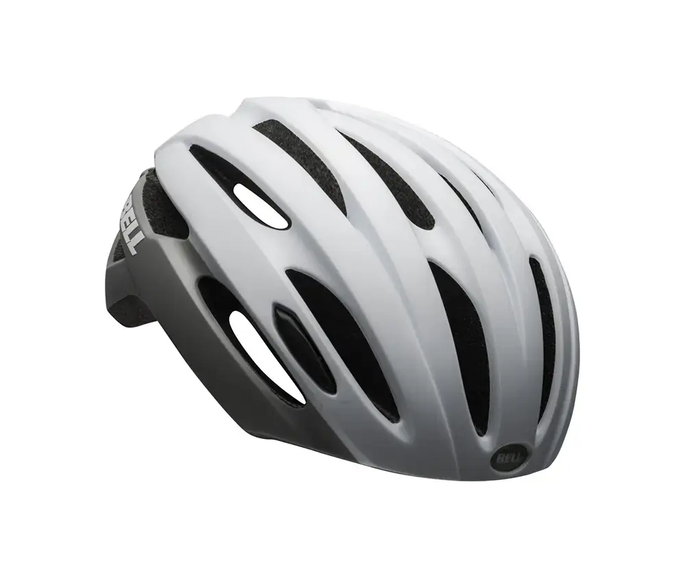 Bell Avenue LED Race Fietshelm Wit/Grijs