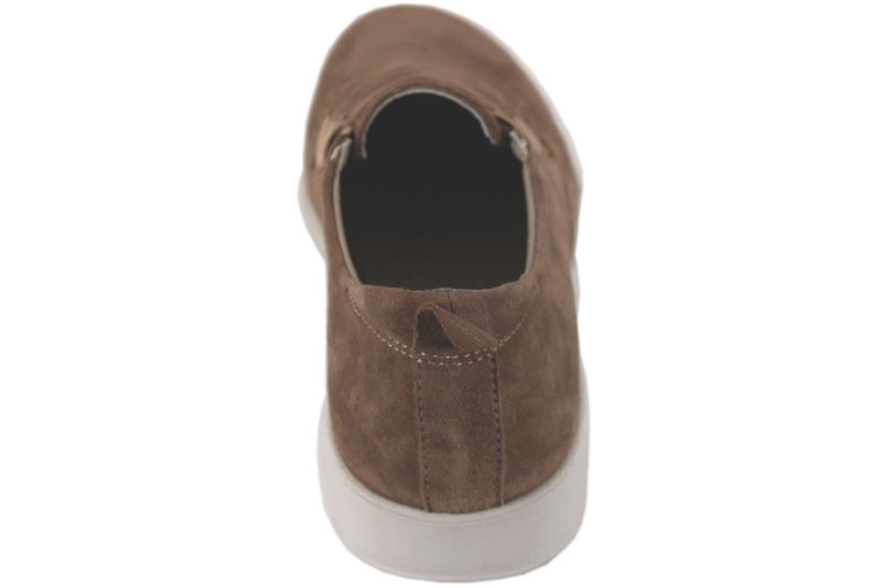 NEW FEET SANDFARVET SKO I GEDERUSKIND
