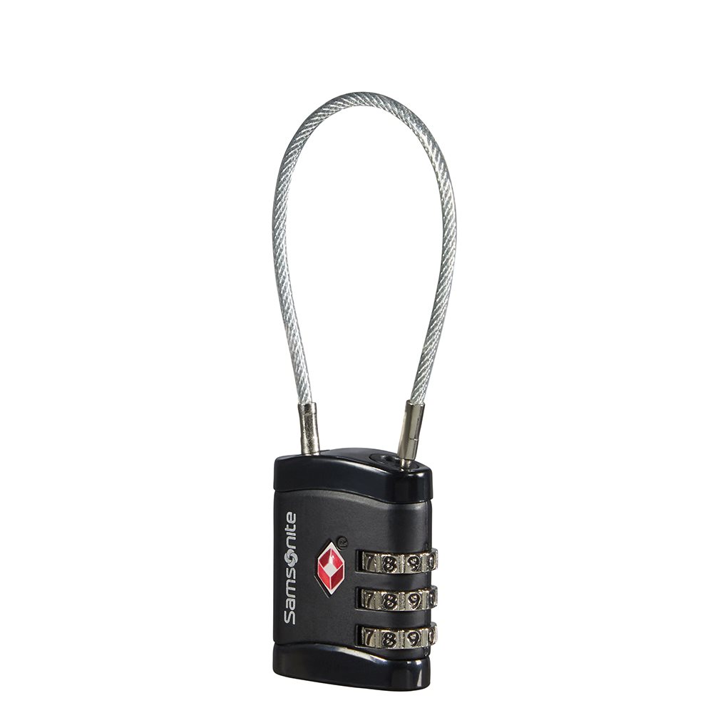 Samsonite Accessoires Cablelock 3 Dial TSA black