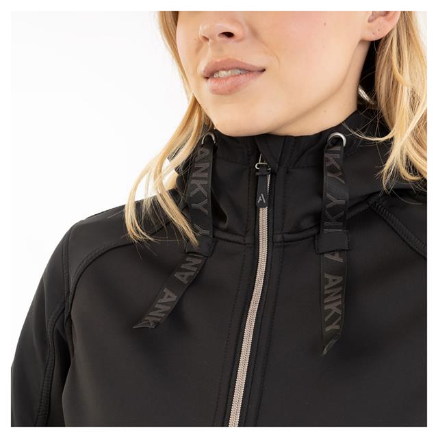 Vest ANKY Full Zipped Zwart
