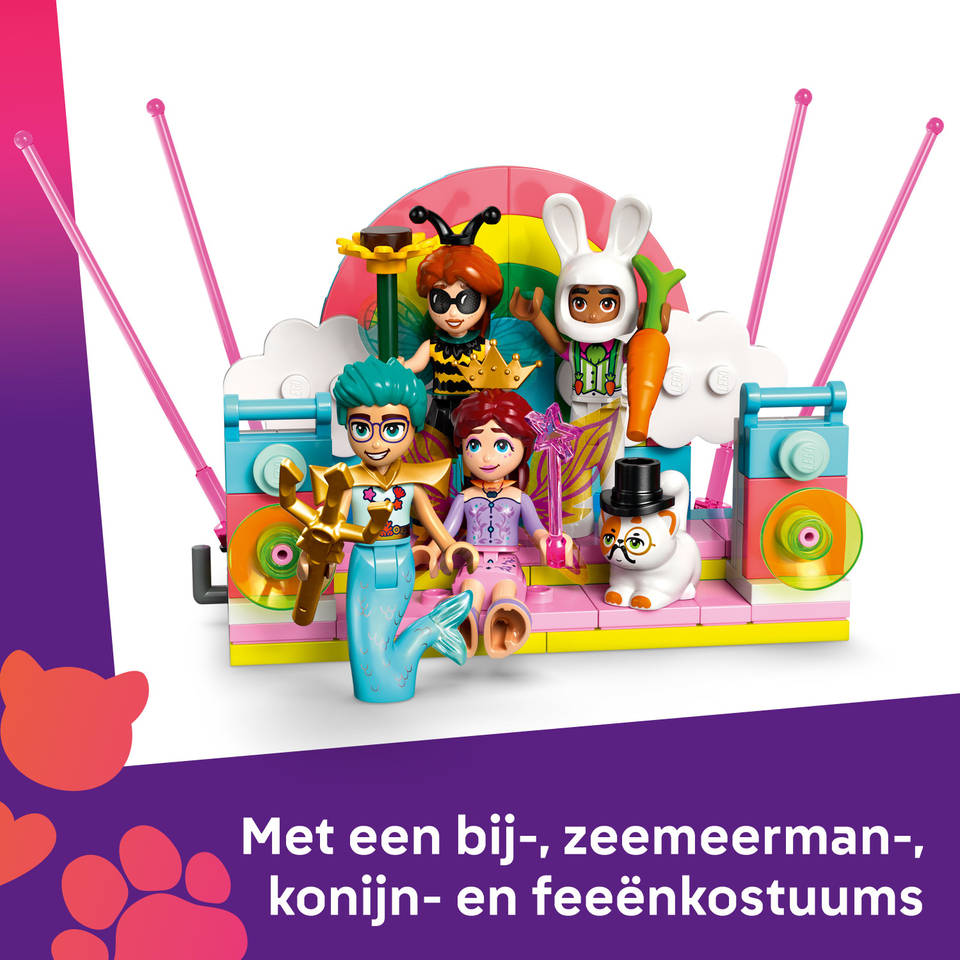 LEGO Friends verkleedfeestje met eenhoorn en fee 42661