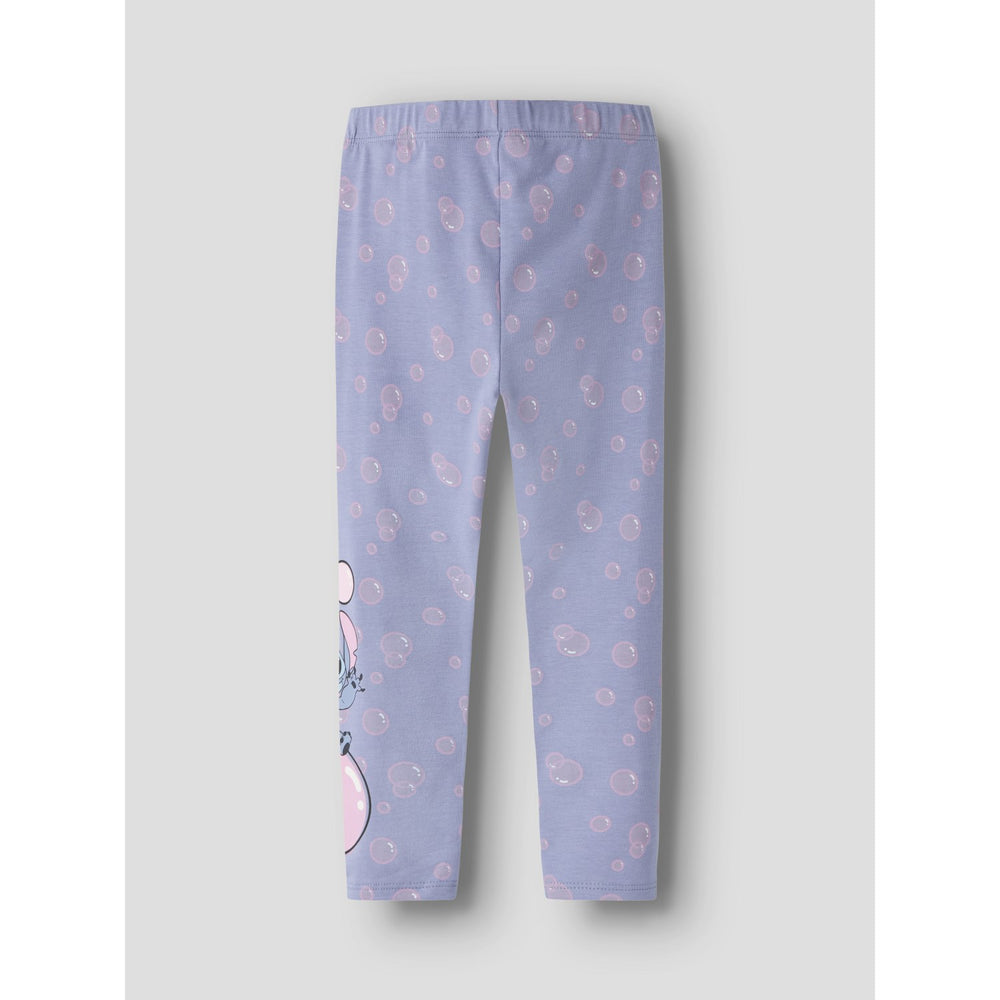 Køb Name It Purple Impression Nmffufu Stitch Leggings Wdi