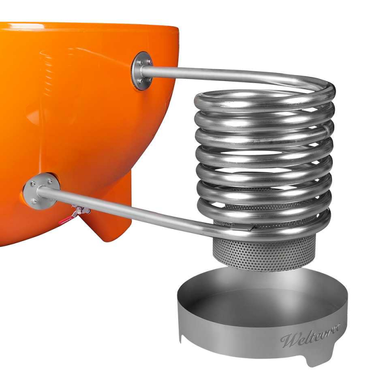 Weltevree Dutchtub Original hottub houtgestookt oranje