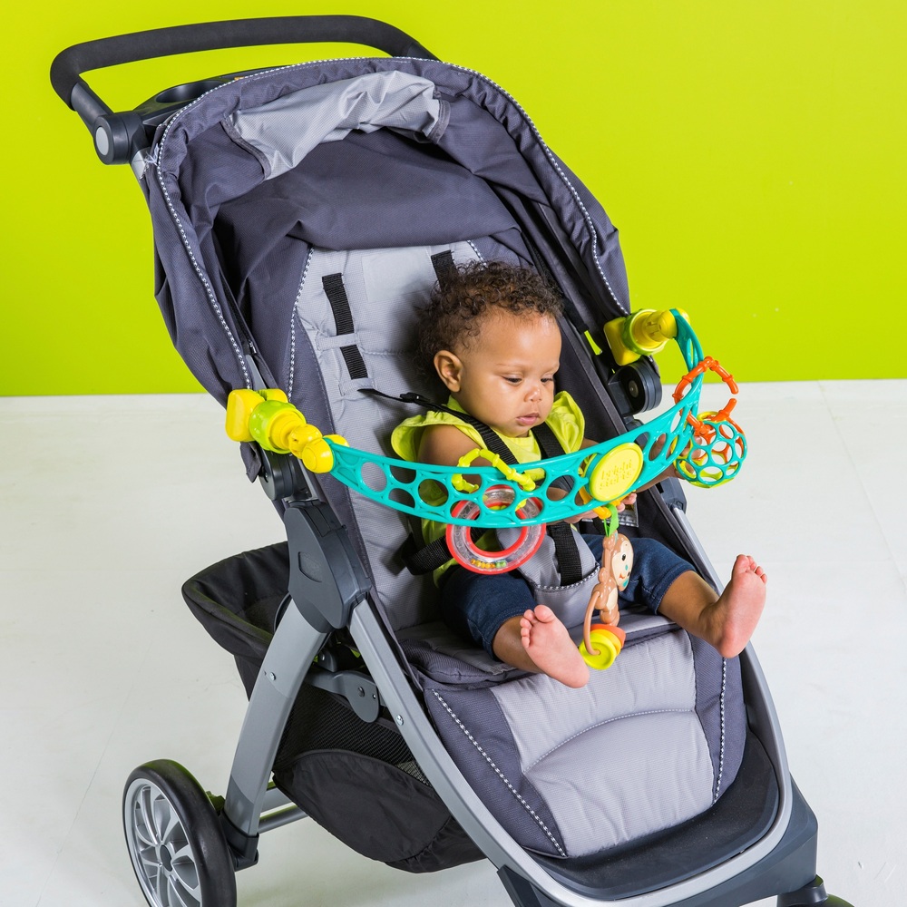 Bright Starts Flex 'N' Go Aktivitätsbogen Kinderwagenspielzeug