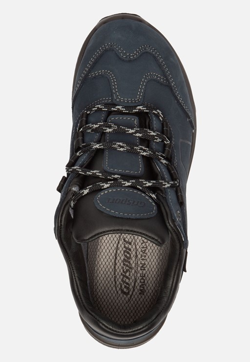 Grisport Arizona Low wandelschoenen blauw Leer