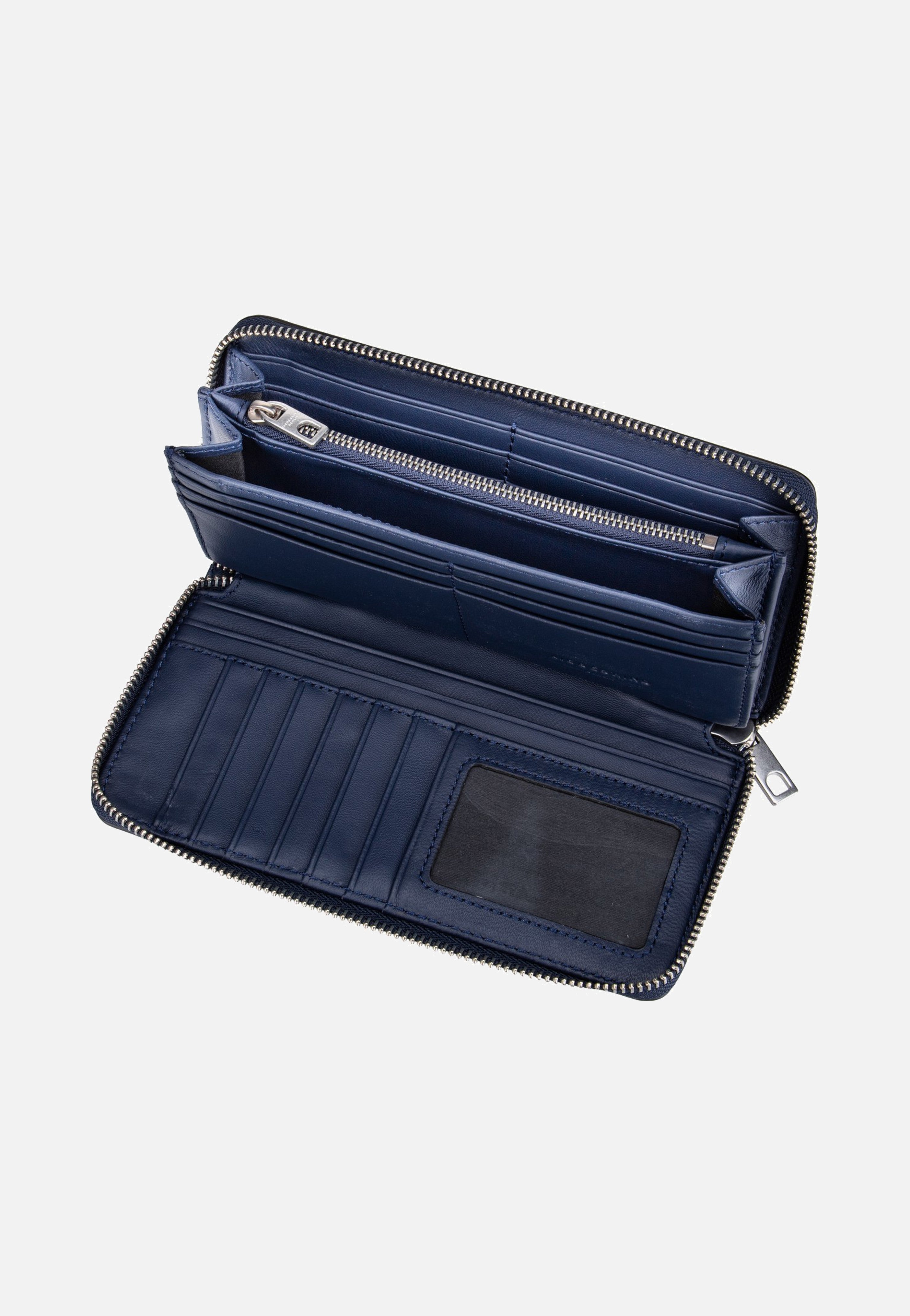 Gigi Wallet L Vintage Goat Peacoat - Portemonnaie