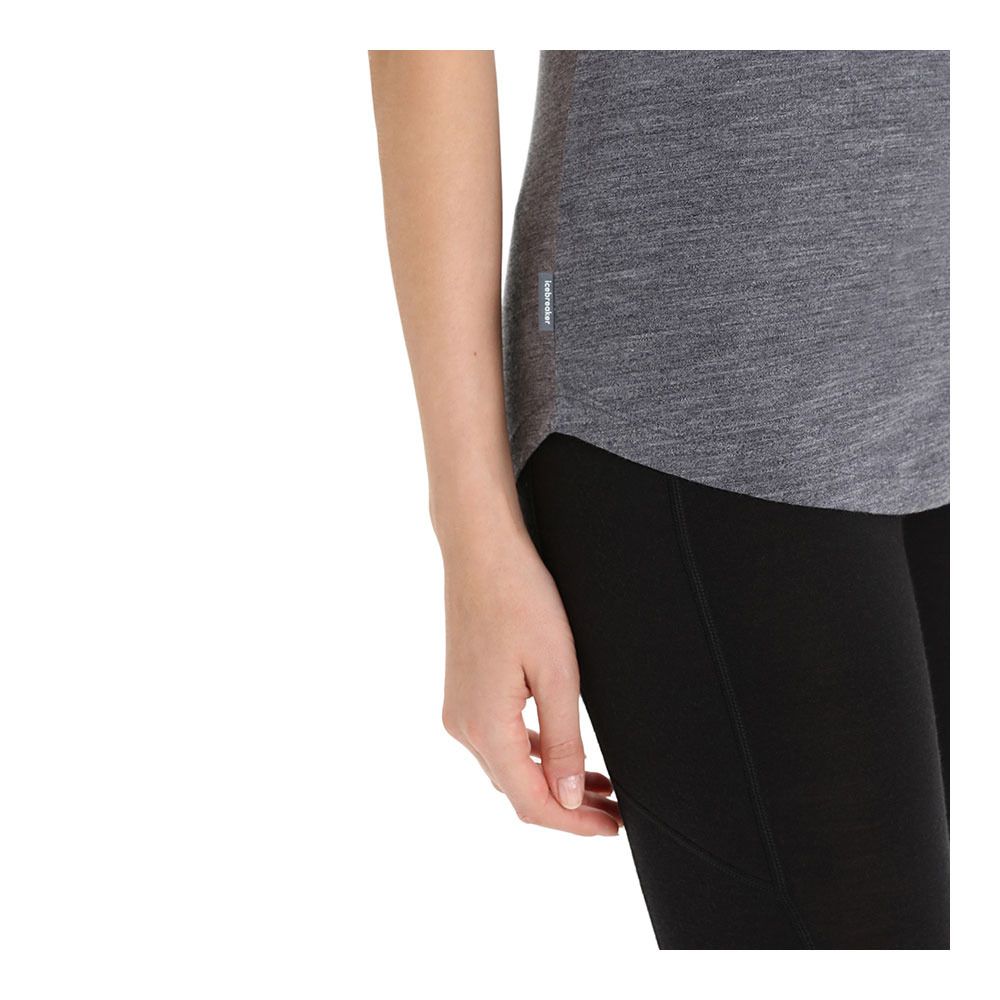 Icebreaker SPHERE II - Tee-shirt Femme midnight hthr