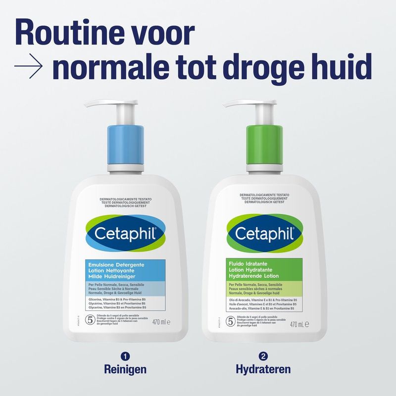 Cetaphil - Hydraterende Lotion - Lichtgewicht - 48 Uur Hydratie