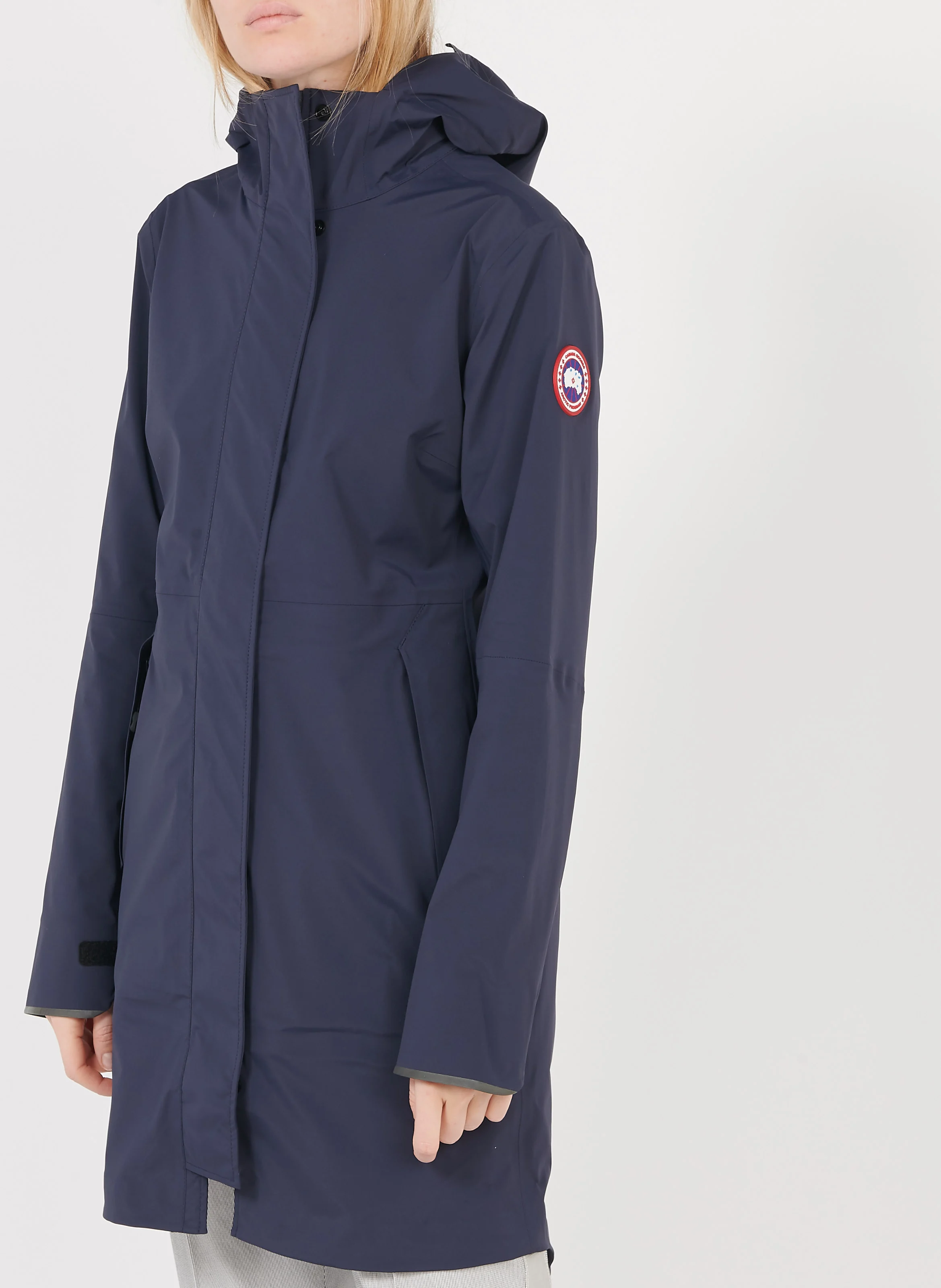SALIDA JACKET - Parka imperméable avec capuche| Bleu