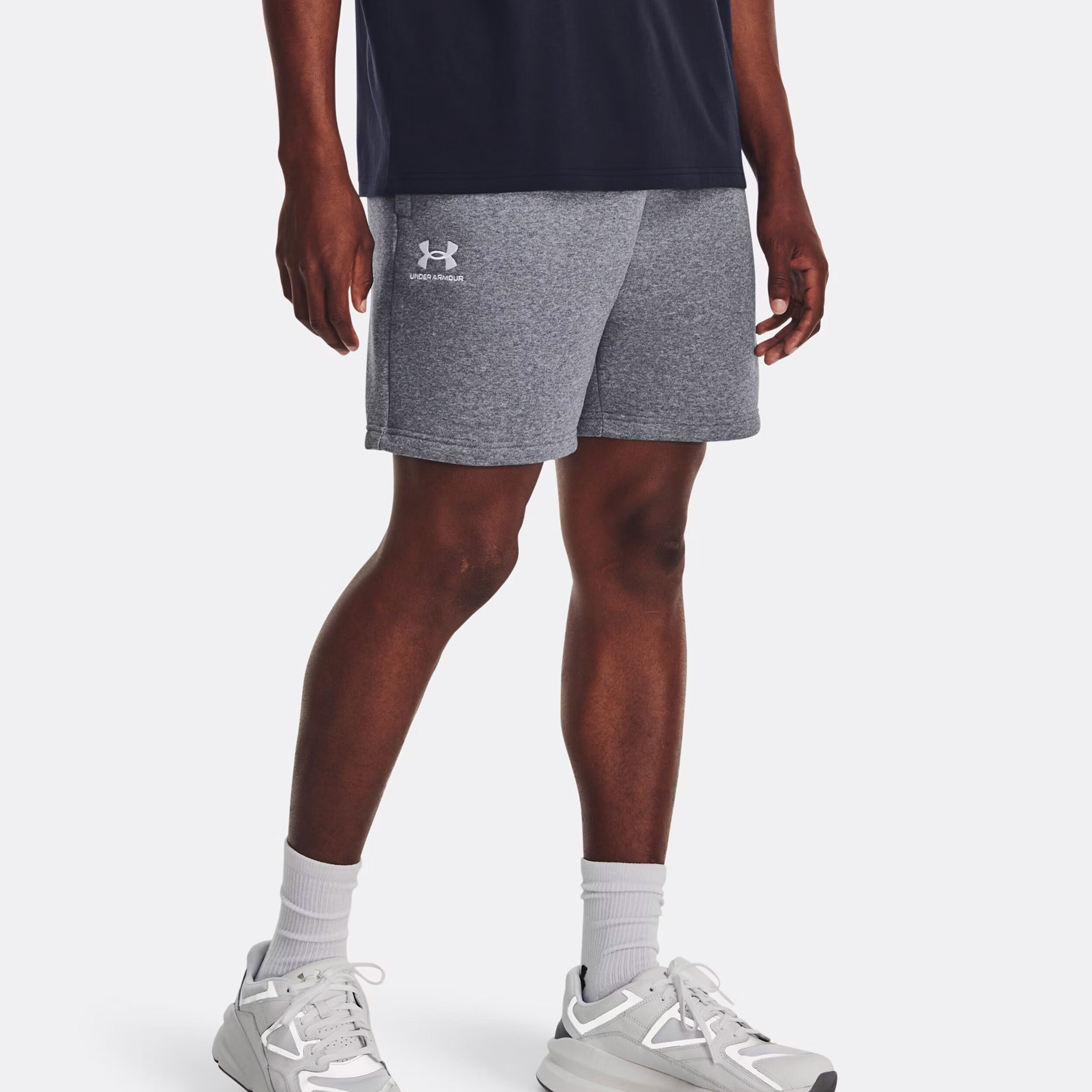 Under Armour Essential Shorts Hommes - Gris