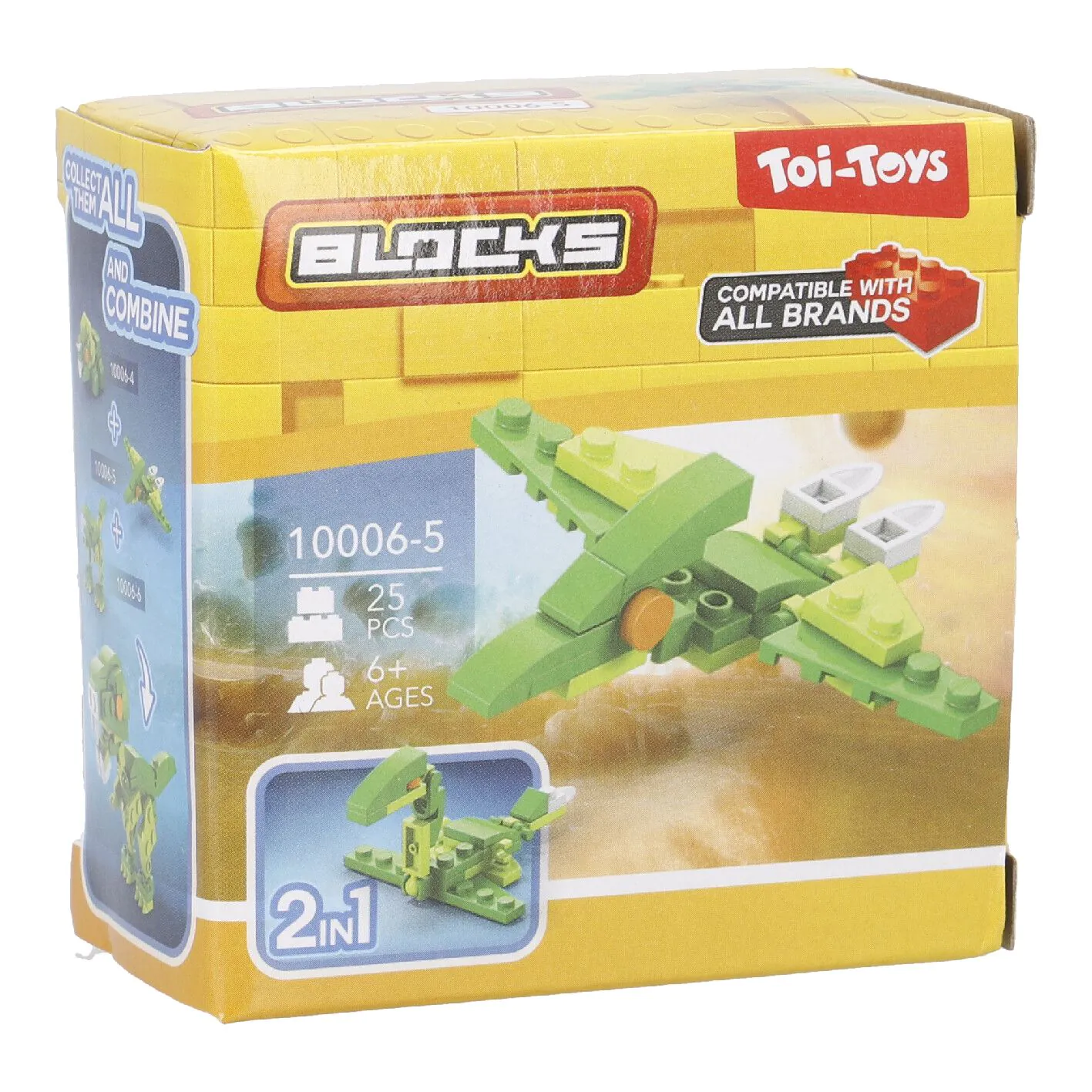 Bausteine-Set Dino 2in1, Flug