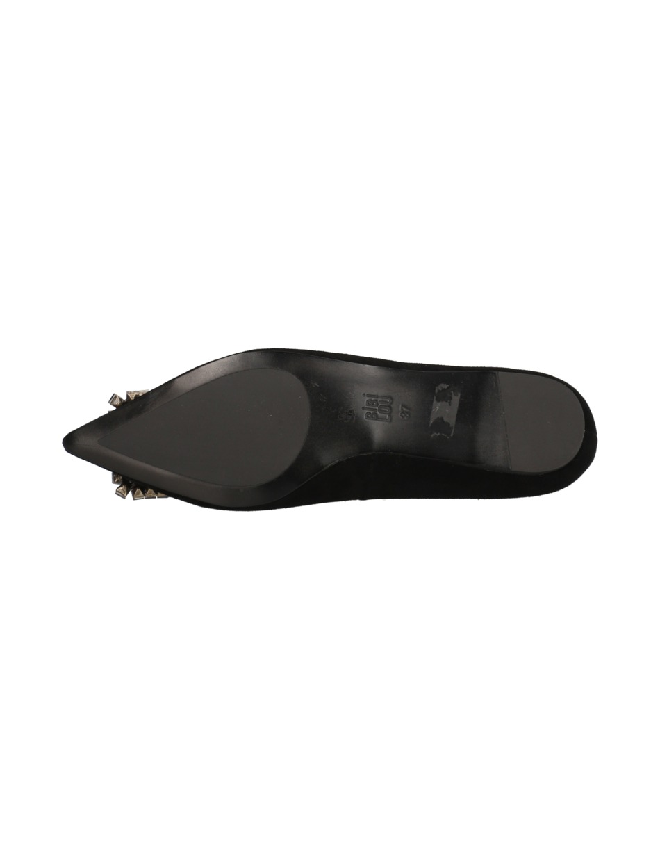 Veloursleder Ballerina
