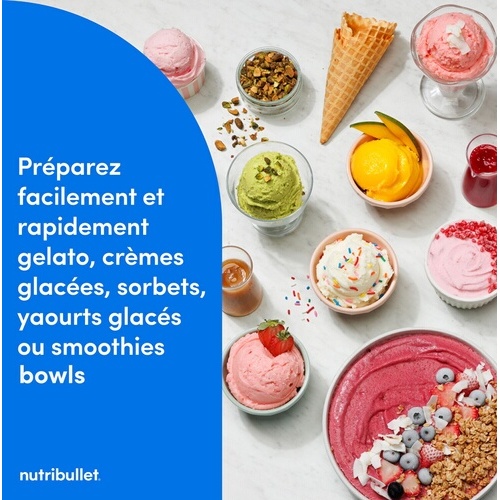Sorbetière Nutribullet NBD0503W Chill Blanc Mat