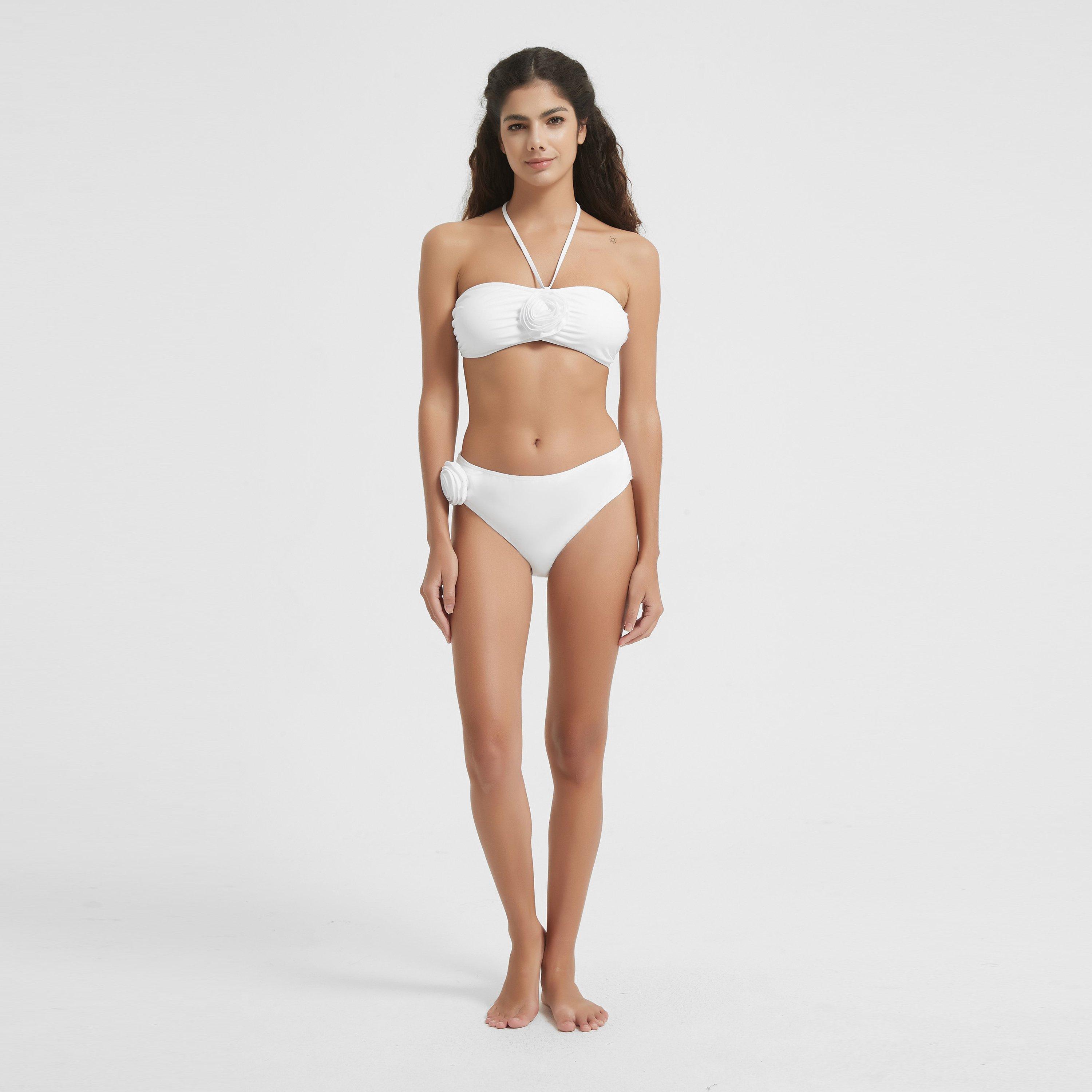 Be You Ladies Corsage Bikini Top