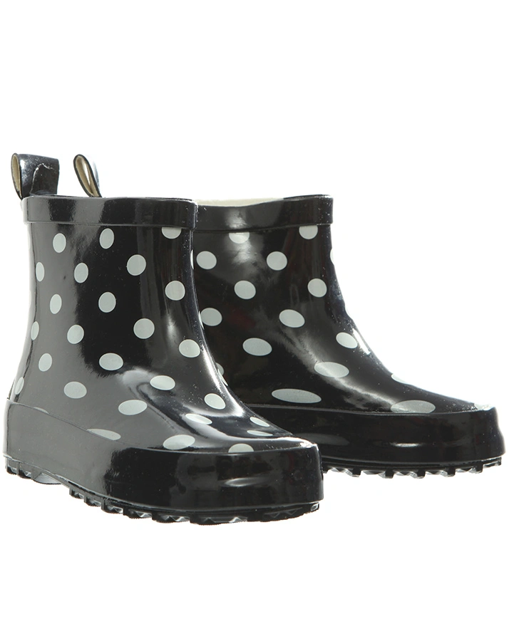 Gummistiefel PUNKTE halbhoch in marine