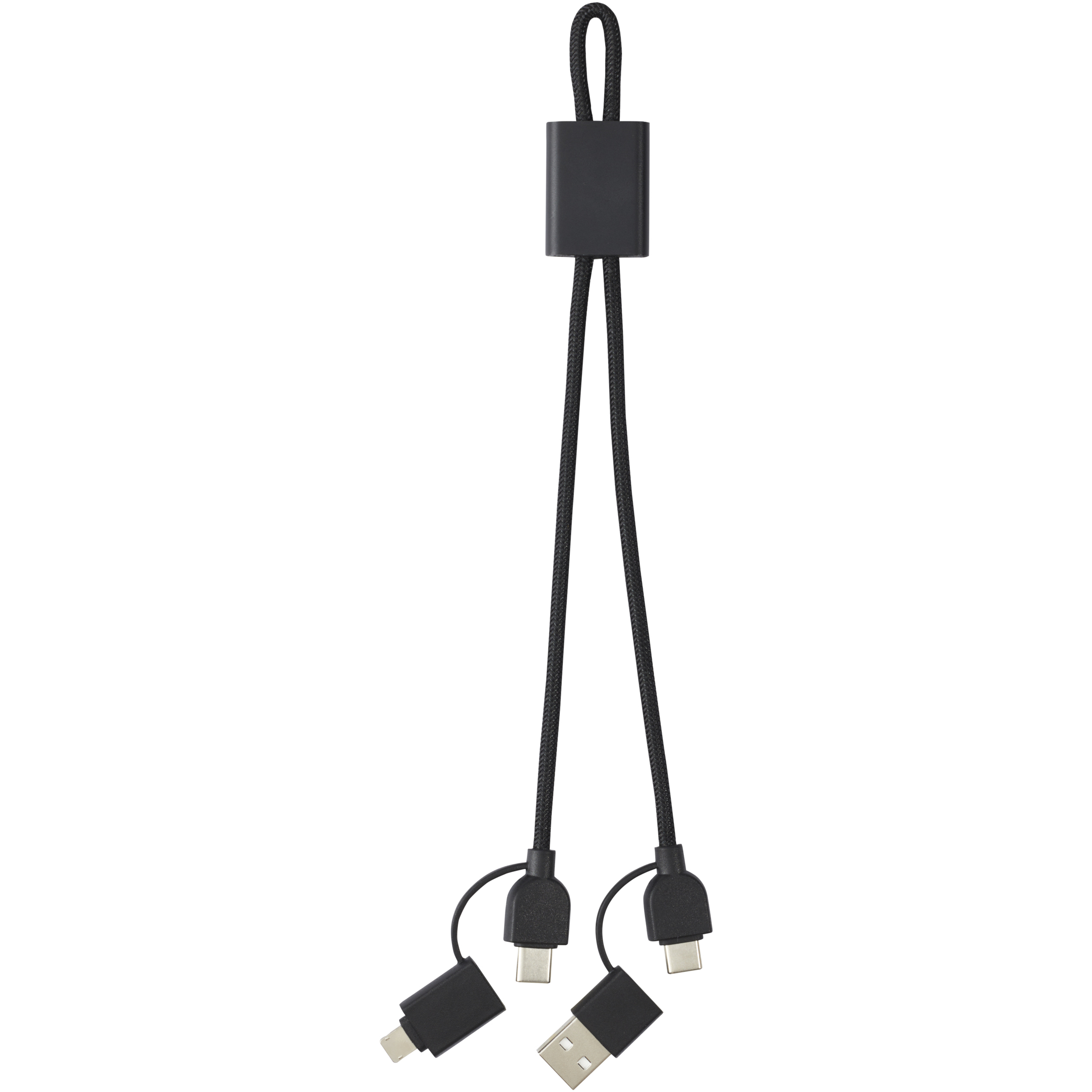 Tekiō® 124345 - Câble de Charge Rapide 6-en-1 en Aluminium Recyclé 45W