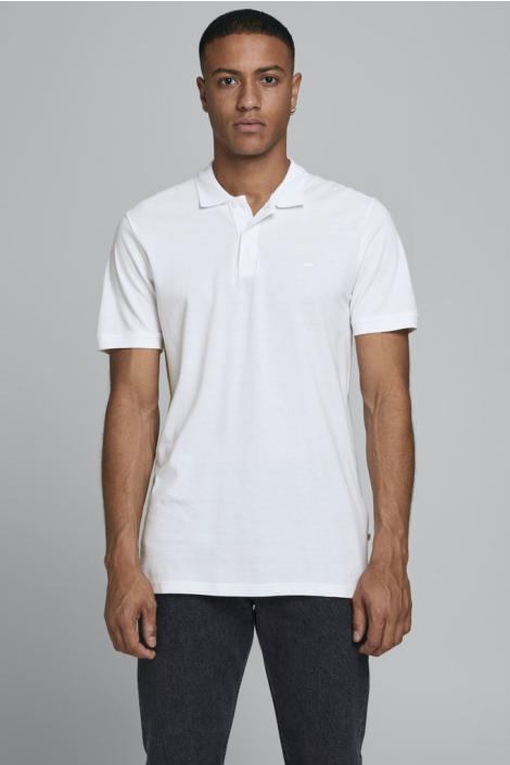 Jack & Jones witte heren polo