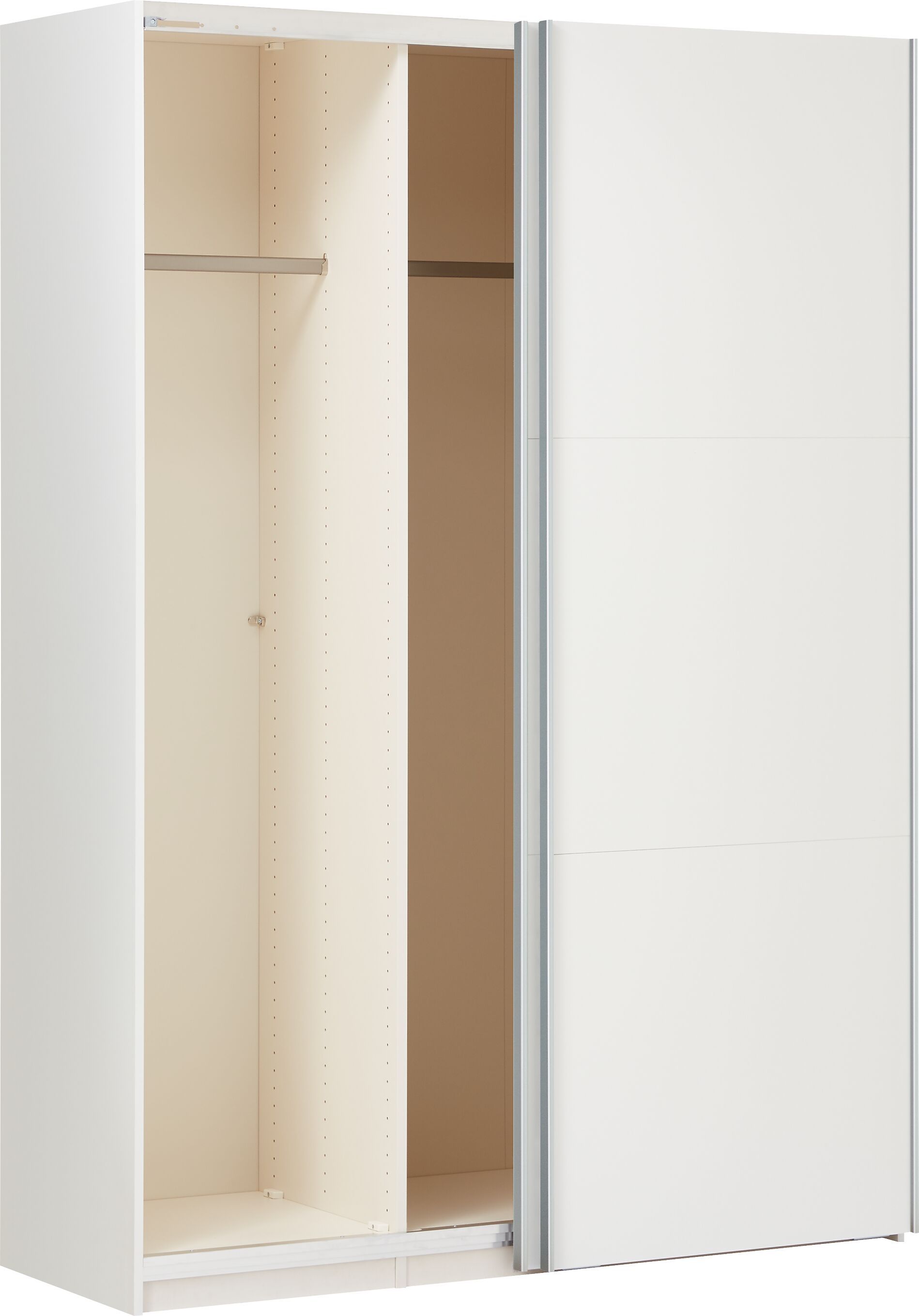 MODUL ST 150x65x195 p'weiss - Weiss / B: 152.0 cm x T: 65.0 cm x H: 195.0 cm