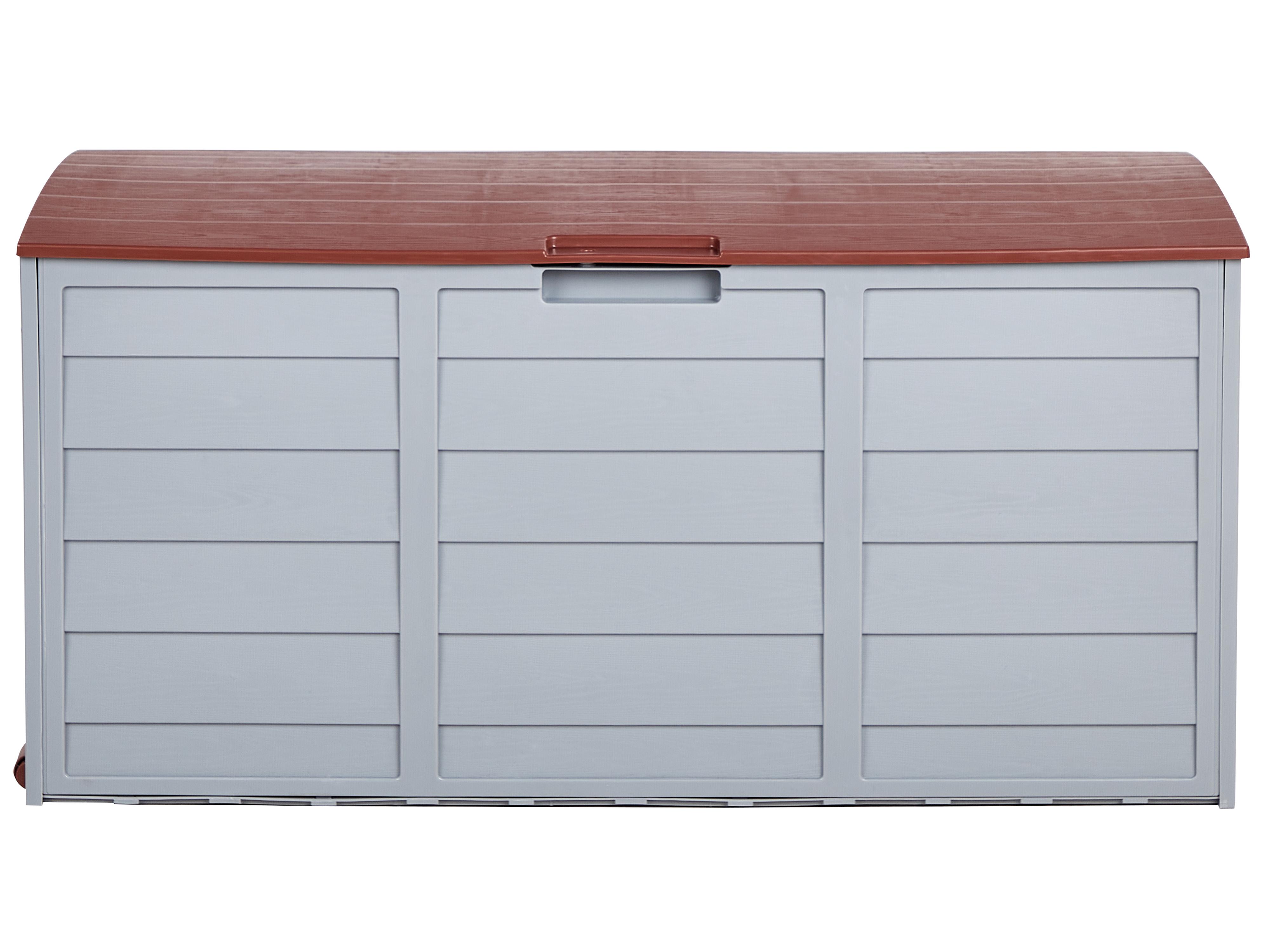 Kussenbox LOCARNO 112 cm 50 cm Bruin