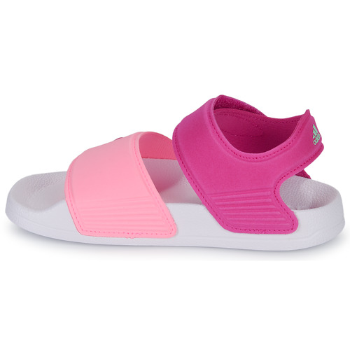 Adidas Sportswear - ADILETTE SANDAL K Rosa / Blanco