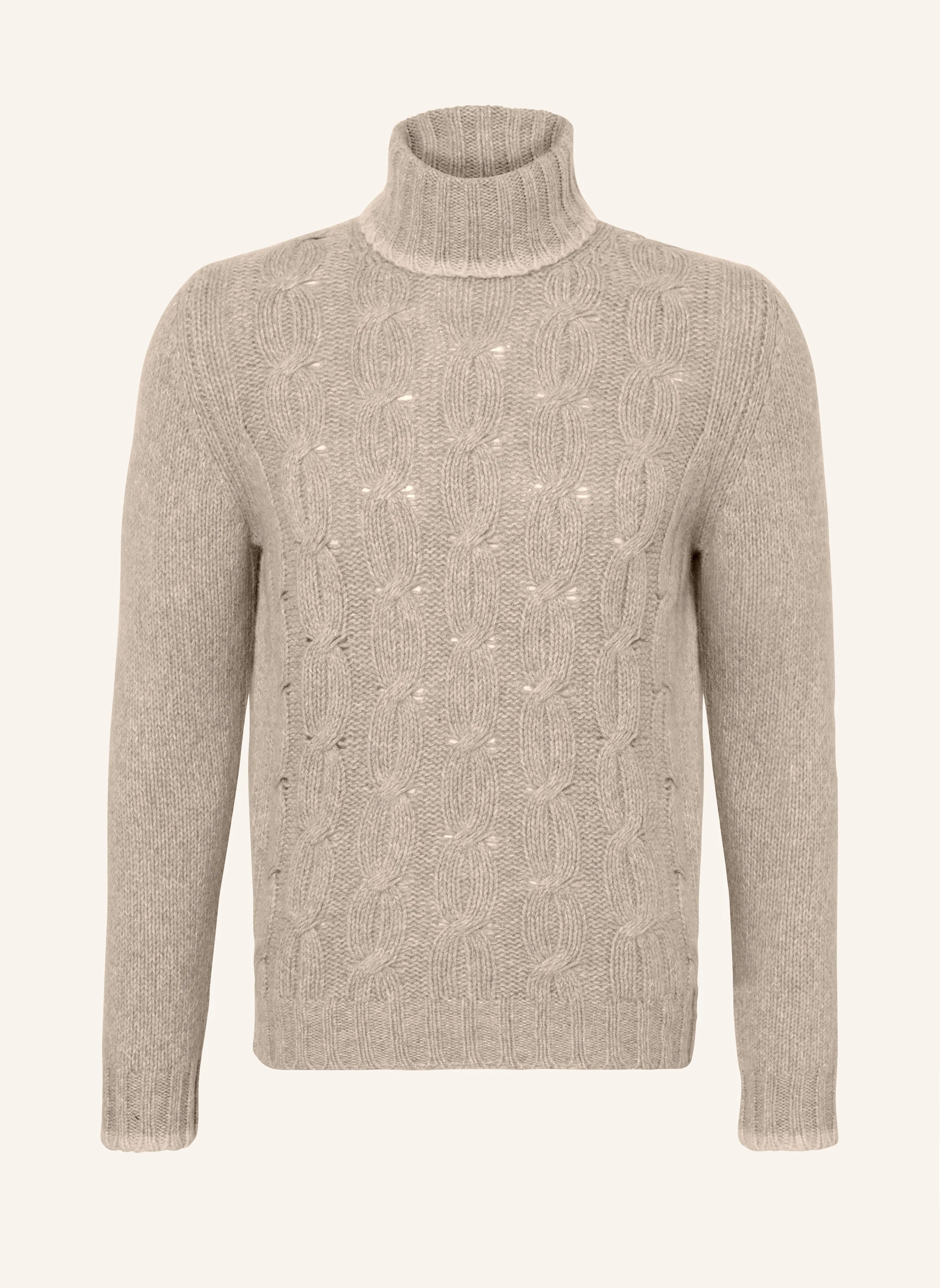 FEDELI Rollkragenpullover mit Alpaka