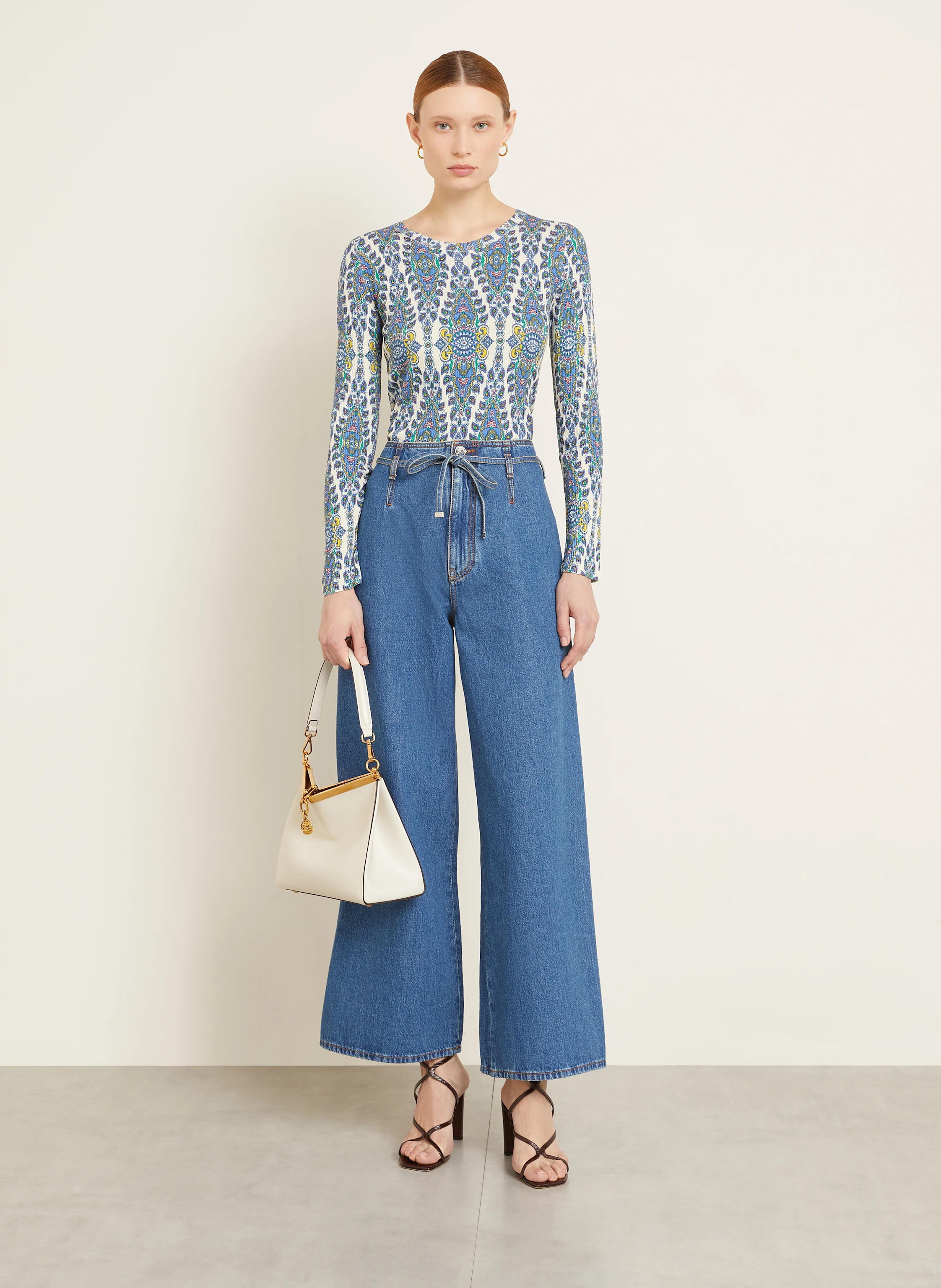 ETRO Longsleeve mit Seide