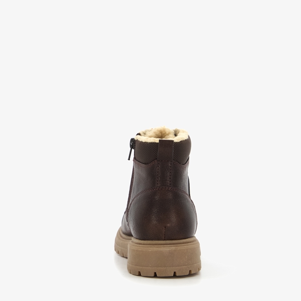 Blue Box lage jongens boots bruin