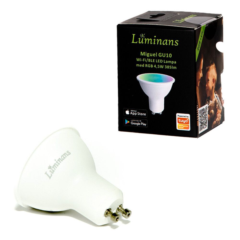 LYSPÆRE LUMINANS MIGUEL WIFI LED GU10 4,5W