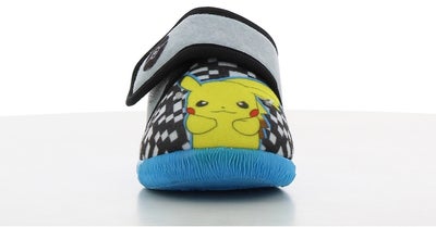 Pokémon Slippers, Grey/Blue