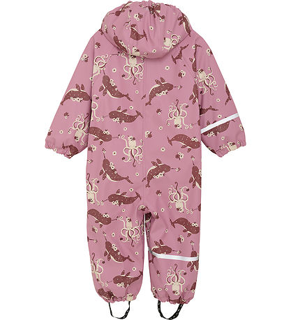 CeLaVi Regenanzug m. Fleece - Foxglove