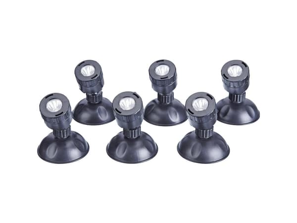 Pontec 43187 Undervandsbelysning LED (RGB) 0.5 W Sort