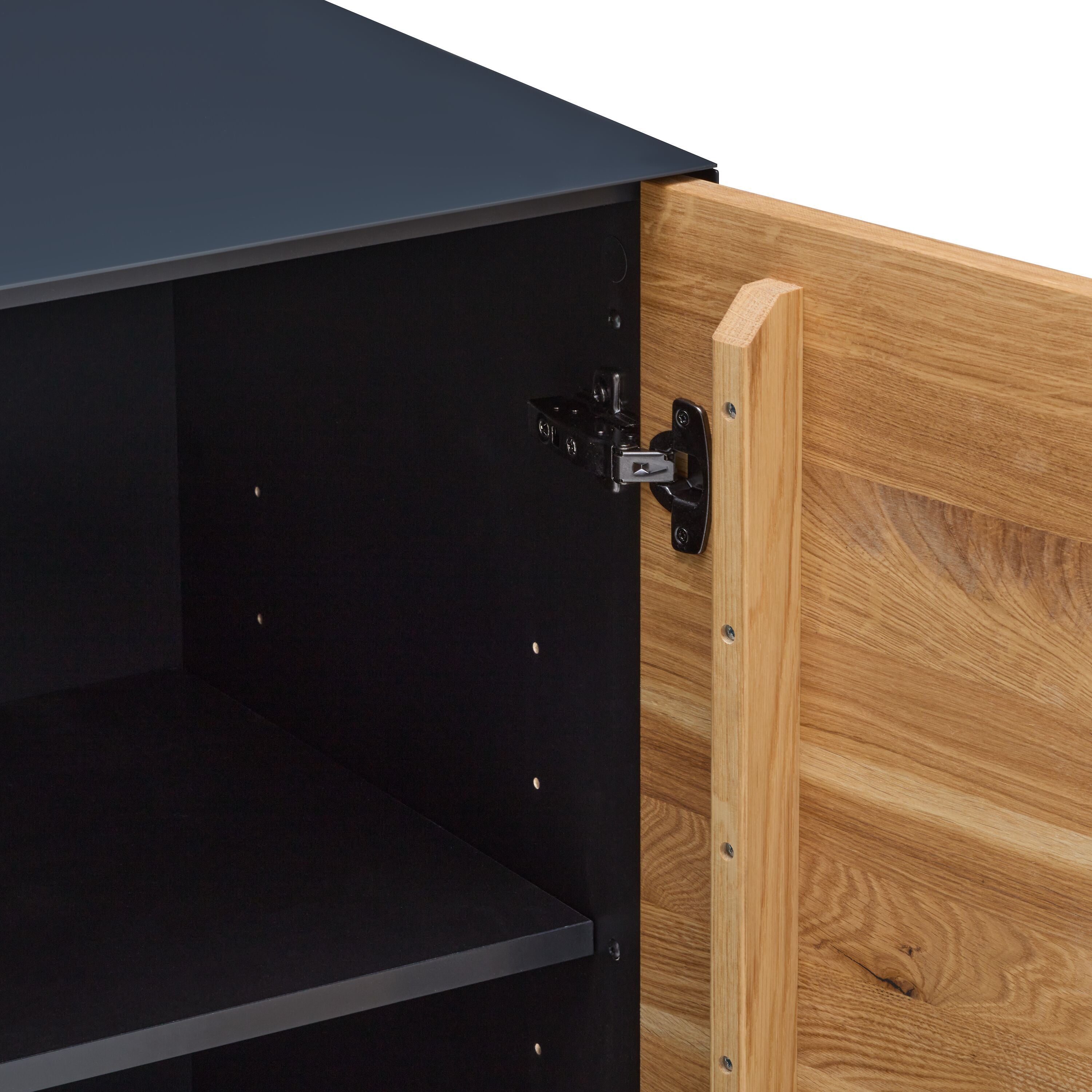 BRIX II Sideboard - Braun / B: 180.0 cm x T: 47.0 cm x H: 75.0 cm