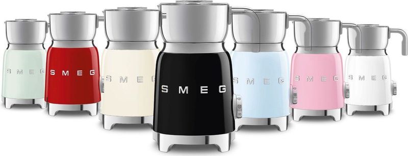 SMEG - MFF11 - Melkopschuimer - Roestvrijstaal - 600 ml Capaciteit