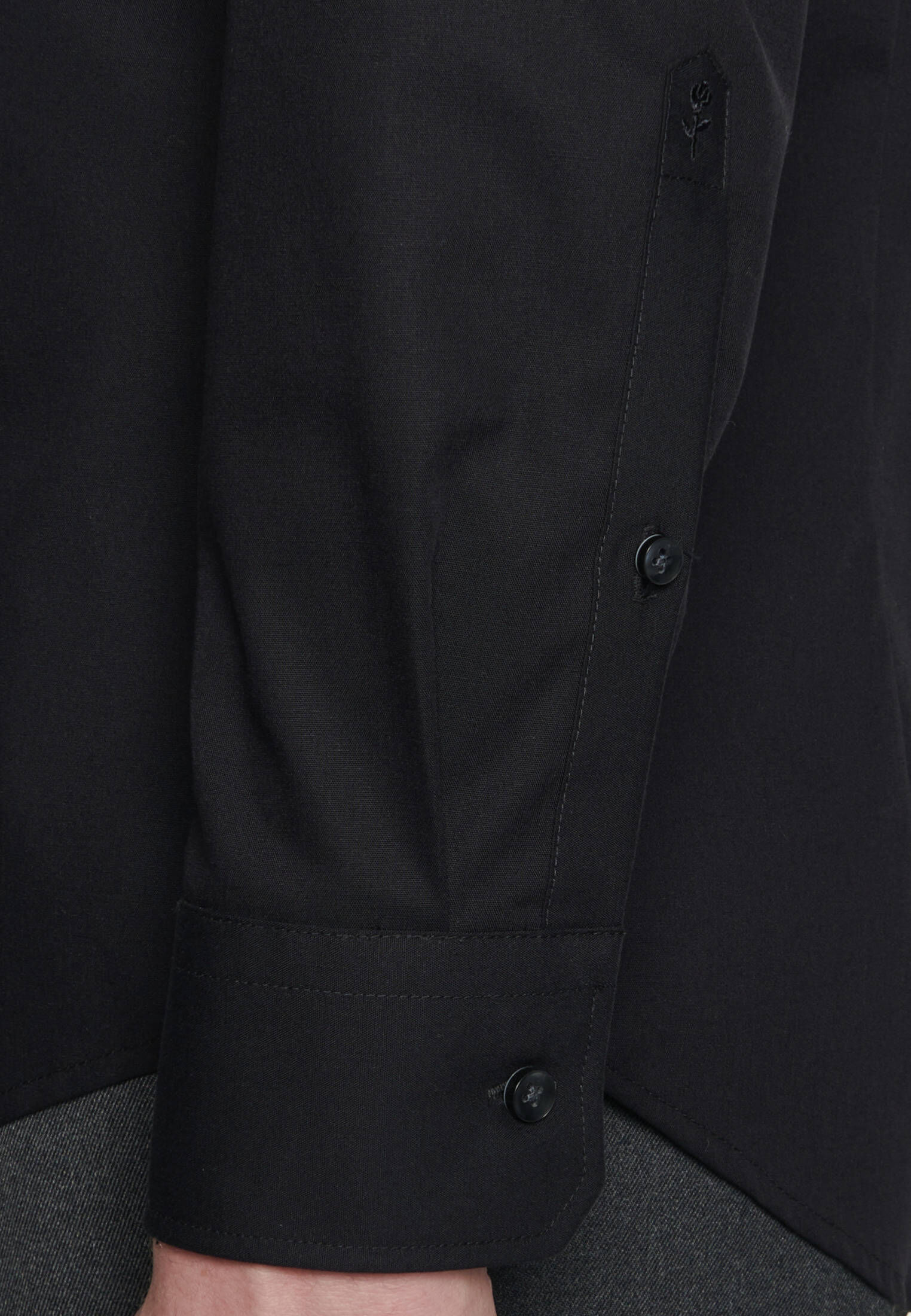 Seidensticker| Herren Hemd Slim Fit Langarm
