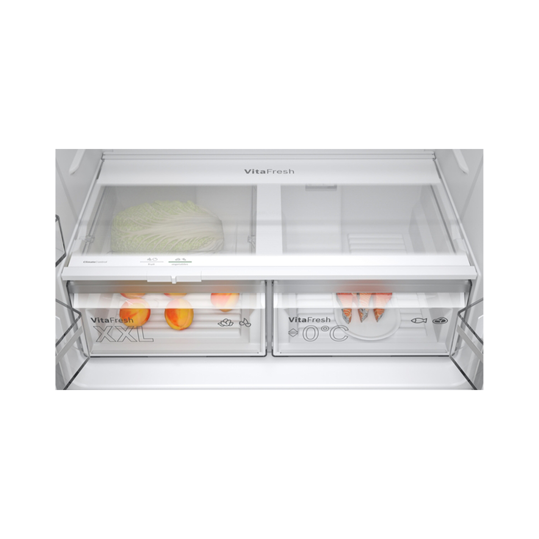 Bosch KFN96VPEA Kühl- und Gefrierkombination NoFrost, 605 Liter