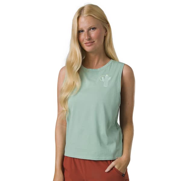 Débardeur PRANA ORGANIC GRAPHIC SLEEVELESS LIGHT LOVE CACTUS