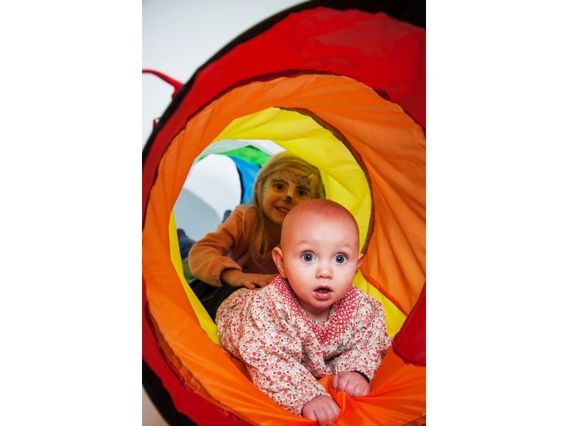 Knorrtoys Spieltunnel Bunt Krabbeltunnel für Kinder