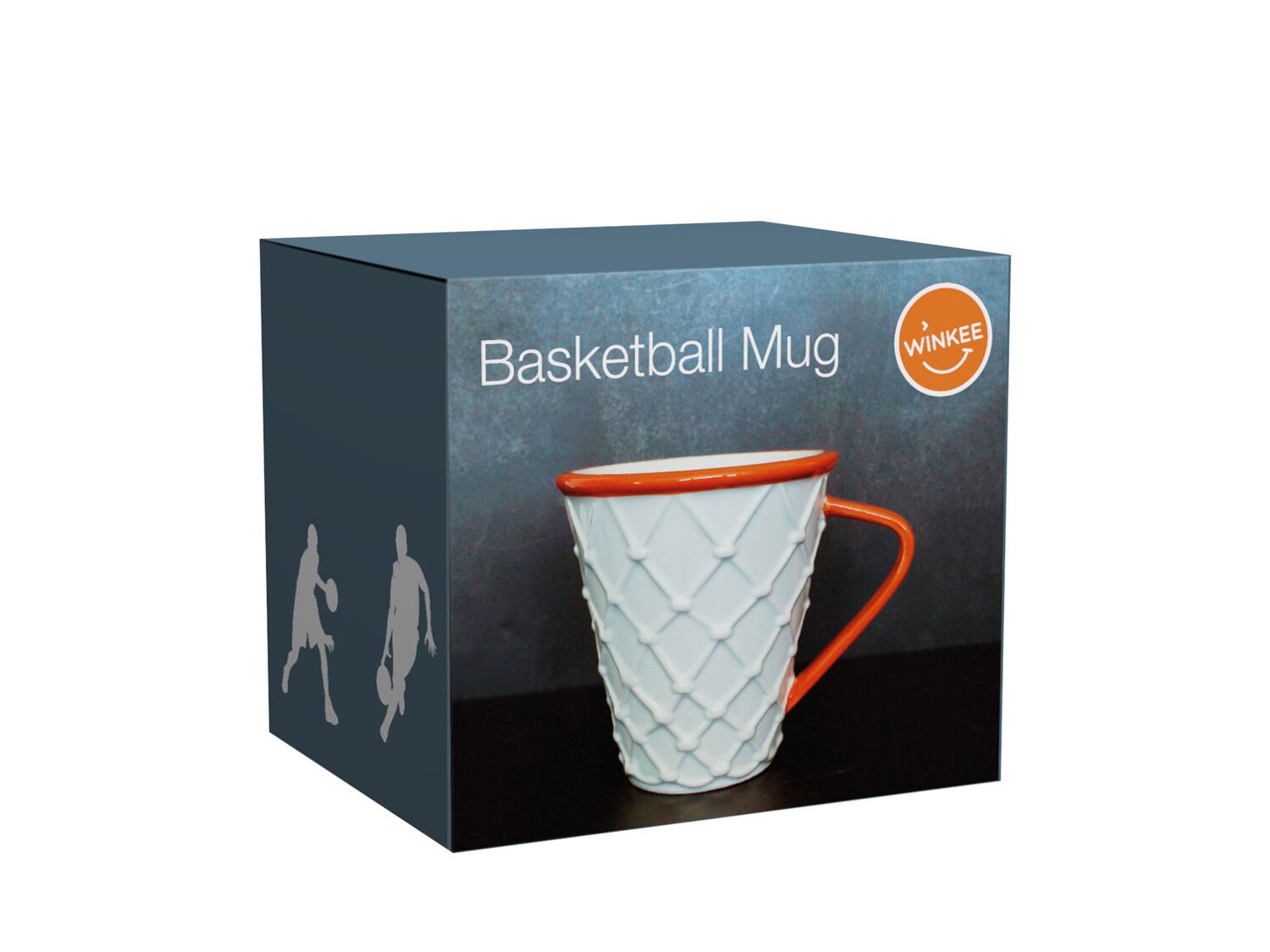 Winkee - Basketball Mug - Orange