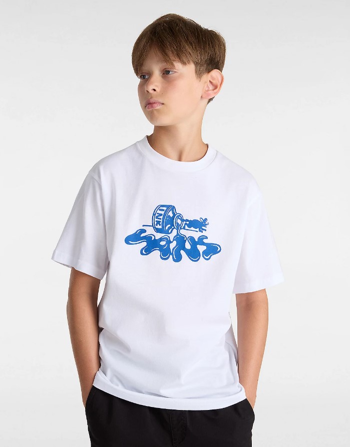 Vans Ink A Mouse SS Youth White